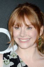 BRYCE DALLAS HOWARD at 2017 Hollywood Film Awards in Beverly Hills 11/05/2017