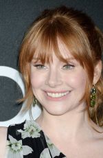 BRYCE DALLAS HOWARD at 2017 Hollywood Film Awards in Beverly Hills 11/05/2017