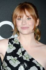 BRYCE DALLAS HOWARD at 2017 Hollywood Film Awards in Beverly Hills 11/05/2017