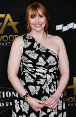 BRYCE DALLAS HOWARD at 2017 Hollywood Film Awards in Beverly Hills 11/05/2017