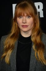 BRYCE DALLAS HOWARD at Darkest Hour Premiere in Los Angeles 11/08/2017