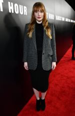 BRYCE DALLAS HOWARD at Darkest Hour Premiere in Los Angeles 11/08/2017