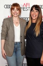 BRYCE DALLAS HOWARD at On Directing: Patty Jenkins at AFI Fest 2017 in Hollywood 11/10/2017
