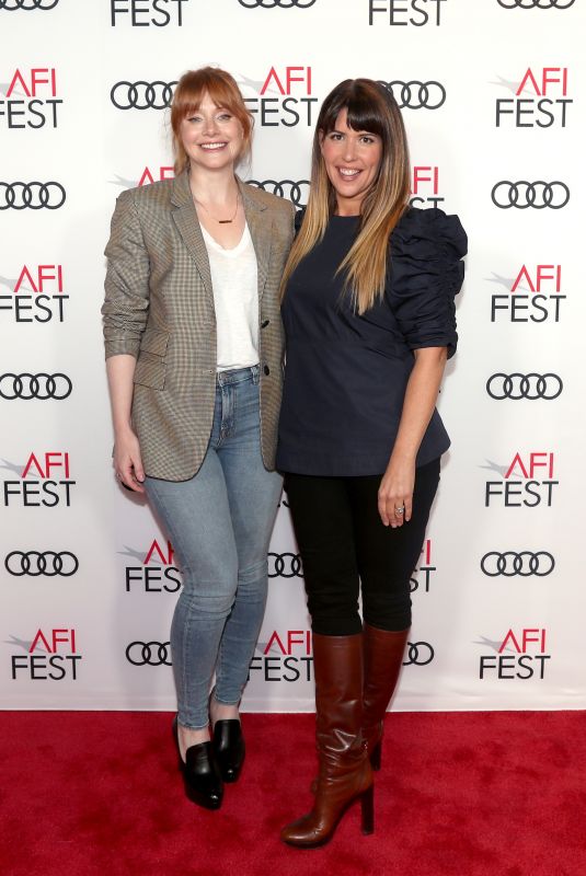 BRYCE DALLAS HOWARD at On Directing: Patty Jenkins at AFI Fest 2017 in Hollywood 11/10/2017