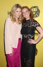 CAISSIE LEVY and PATTI MURIN at The Lion King 20th Anniversary Performance on Broadway in New York 11/06/2017