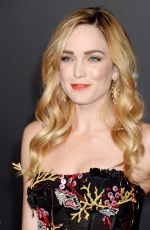 CAITY LOTZ at Justice League Premiere in Los Angeles 11/13/2017