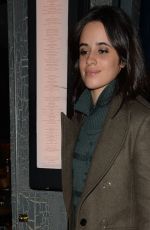 CAMILA BELLE Leaves Balans Soho Society Restaurant in London 11/13/2017
