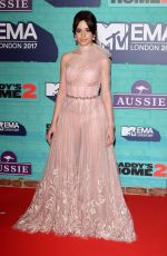 CAMILA CABELLO at 2017 MTV Europe Music Awards in London 11/12/2017