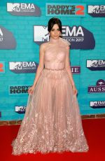 CAMILA CABELLO at 2017 MTV Europe Music Awards in London 11/12/2017