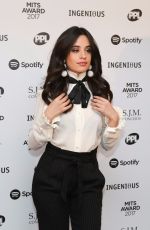 CAMILA CABELLO at 26th Annual Music Industry Trusts Award in London 11/06/2017
