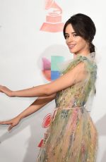 CAMILA CABELLO at Latin Grammy Awards 2017 in Las Vegas 11/16/2017