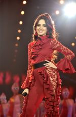 CAMILA CABELLO Performs at MTV EMA 2017 in London 11/12/2017