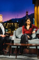 CAMILA MENDES at Late Show with James Corden in New York 11/21/2017