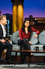 CAMILA MENDES at Late Show with James Corden in New York 11/21/2017