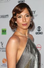 CAMILA PITANGA at 2017 International Emmy Awards in New York 11/20/2017
