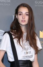 CAMILLE HUREL at 2017 Guggenheim International Gala Party in New York 11/15/2017