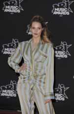CAMILLE LOU at NRJ Music Awards in Cannes 11/04/2017