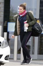 CANDICE BROWN at Dancing on Ice Rehersal in Essex 11/13/2017