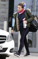 CANDICE BROWN at Dancing on Ice Rehersal in Essex 11/13/2017