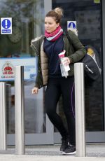 CANDICE BROWN at Dancing on Ice Rehersal in Essex 11/13/2017