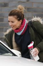 CANDICE BROWN at Dancing on Ice Rehersal in Essex 11/13/2017
