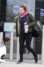 CANDICE BROWN at Dancing on Ice Rehersal in Essex 11/13/2017