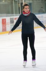 CANDICE BROWN at Dancing on Ice Rehersal in Essex 11/13/2017