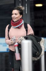 CANDICE BROWN at Dancing on Ice Rehersal in London 11/08/2017