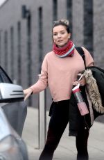 CANDICE BROWN at Dancing on Ice Rehersal in London 11/08/2017