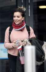 CANDICE BROWN at Dancing on Ice Rehersal in London 11/08/2017