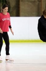 CANDICE BROWN at Dancing on Ice Rehersal in London 11/22/2017