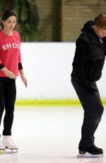 CANDICE BROWN at Dancing on Ice Rehersal in London 11/22/2017