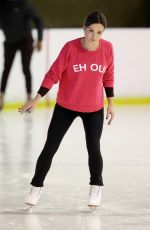 CANDICE BROWN at Dancing on Ice Rehersal in London 11/22/2017