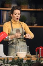 CANDICE BROWN at Ideal Home Show at Christmas 2017 - Eat & Drink Festival in London 11/25/2017