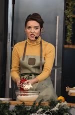 CANDICE BROWN at Ideal Home Show at Christmas 2017 - Eat & Drink Festival in London 11/25/2017