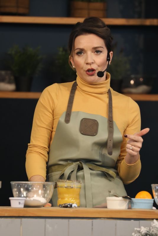 CANDICE BROWN at Ideal Home Show at Christmas 2017 – Eat & Drink Festival in London 11/25/2017