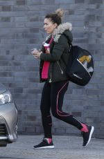 CANDICE BROWN Leaves Dancing on Ice Practice in Essex 11/06/2017