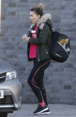 CANDICE BROWN Leaves Dancing on Ice Practice in Essex 11/06/2017