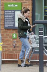 CANDICE BROWN Shopping at Waitrose in Essex 11/07/2017