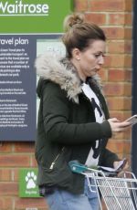 CANDICE BROWN Shopping at Waitrose in Essex 11/07/2017