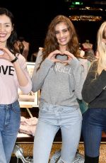 CANDICE SWABNEPOEL, LIU WEN and TAYLOR MARIE HILL a Victoria