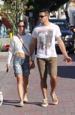 CARA SANTANA and Jesse Metcalfe Out in Los Angeles 11/25/2017