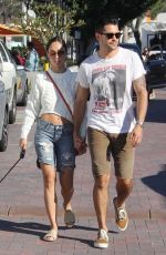 CARA SANTANA and Jesse Metcalfe Out in Los Angeles 11/25/2017