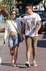 CARA SANTANA and Jesse Metcalfe Out in Los Angeles 11/25/2017