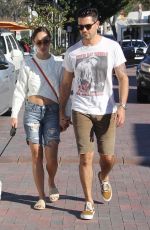 CARA SANTANA and Jesse Metcalfe Out in Los Angeles 11/25/2017
