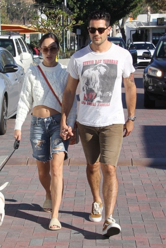 CARA SANTANA and Jesse Metcalfe Out in Los Angeles 11/25/2017