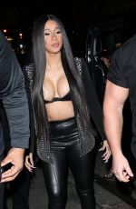 CARDI B Night Out in London 11/29/2017