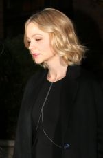 CAREY MULLIGAN Leaves Her Hotel in New York 11/14/2017