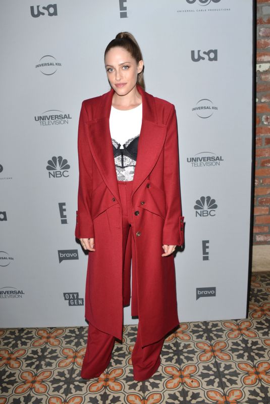 CARLY CHAIKIN at NBC/Universal’s Press Junket in Los Angeles 11/13/2017
