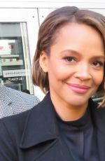 CARMEN EJOGO Leaves AOL Build in New York 11/20/2017